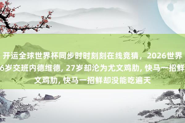 开运全球世界杯同步时时刻刻在线竞猜，2026世界杯文字直播 26岁交班内德维德， 27岁却沦为尤文鸡肋， 快马一招鲜却没能吃遍天